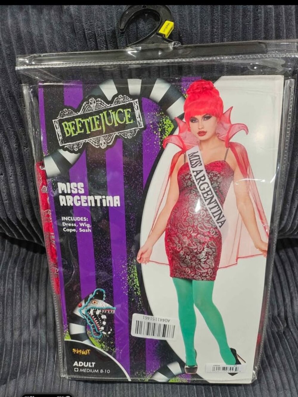 Miss Argentina Beetlejuice costume